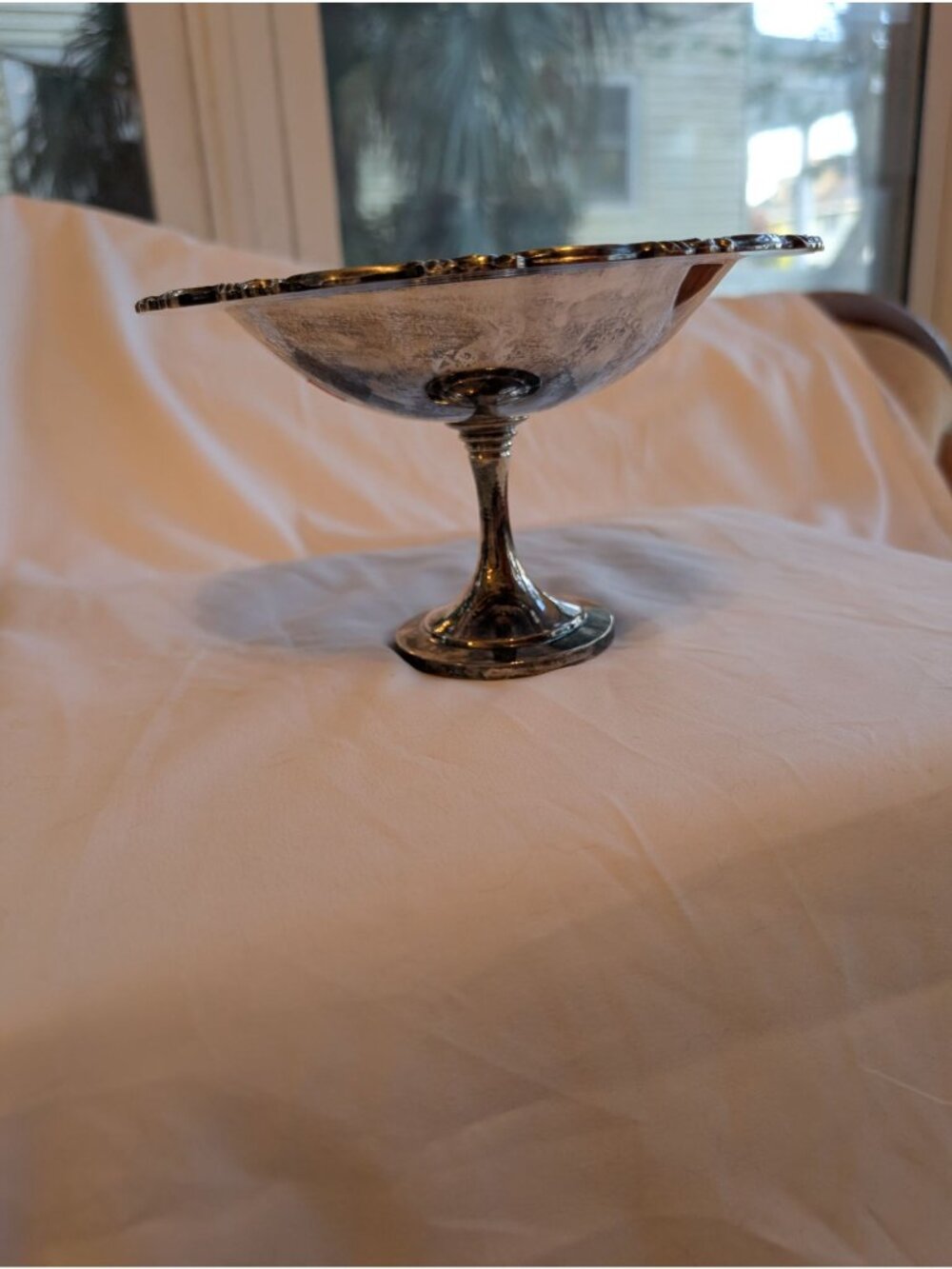 Vintage Silver Plated Compote Dish